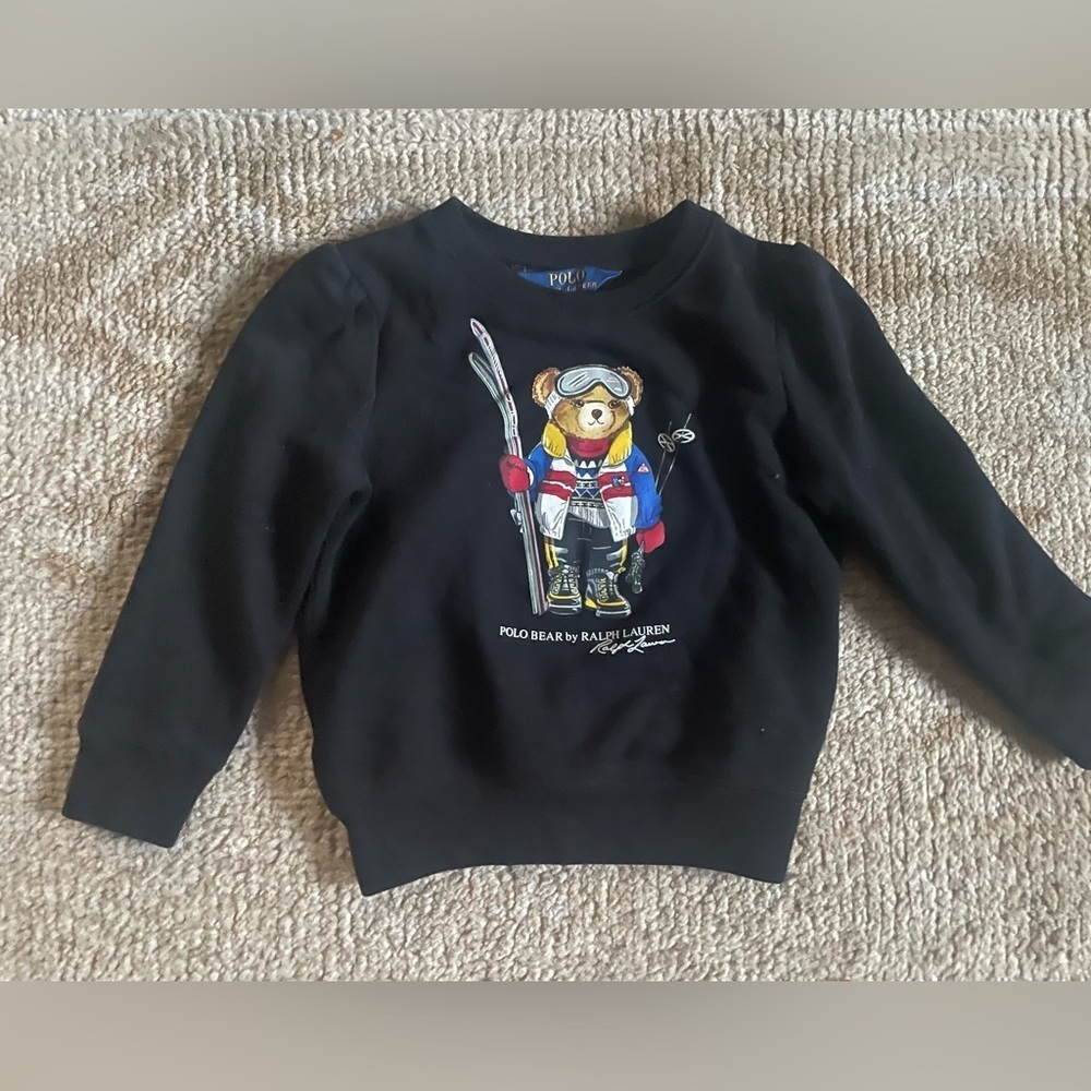Polo Bear Ski Fleece Sweatshirt - Picture 2 of 6